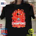 Denver Pioneers Men’s Ice Hockey 10x National Champions All Team Shirt