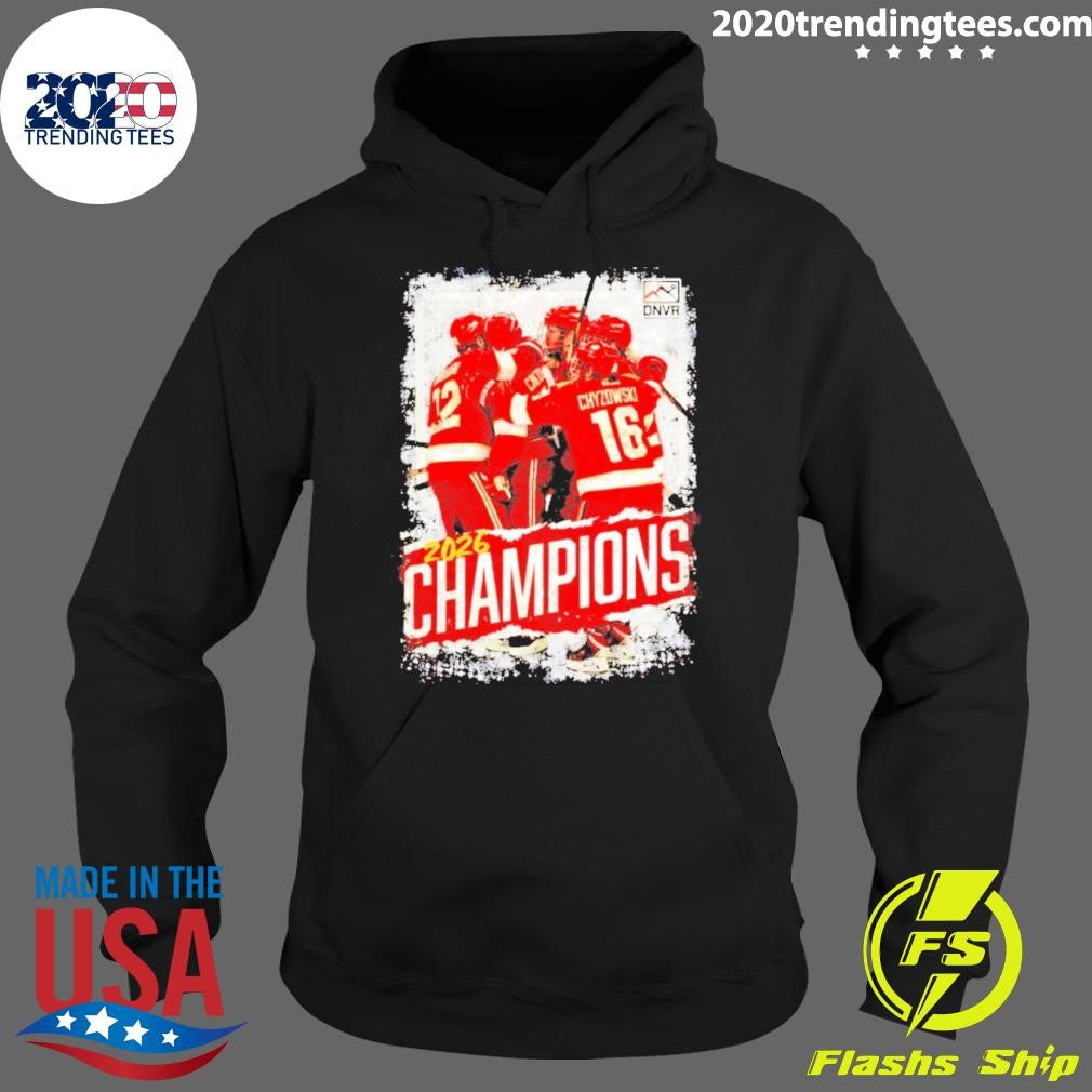 Denver Pioneers Men’s Ice Hockey 10x National Champions Graphic Shirt