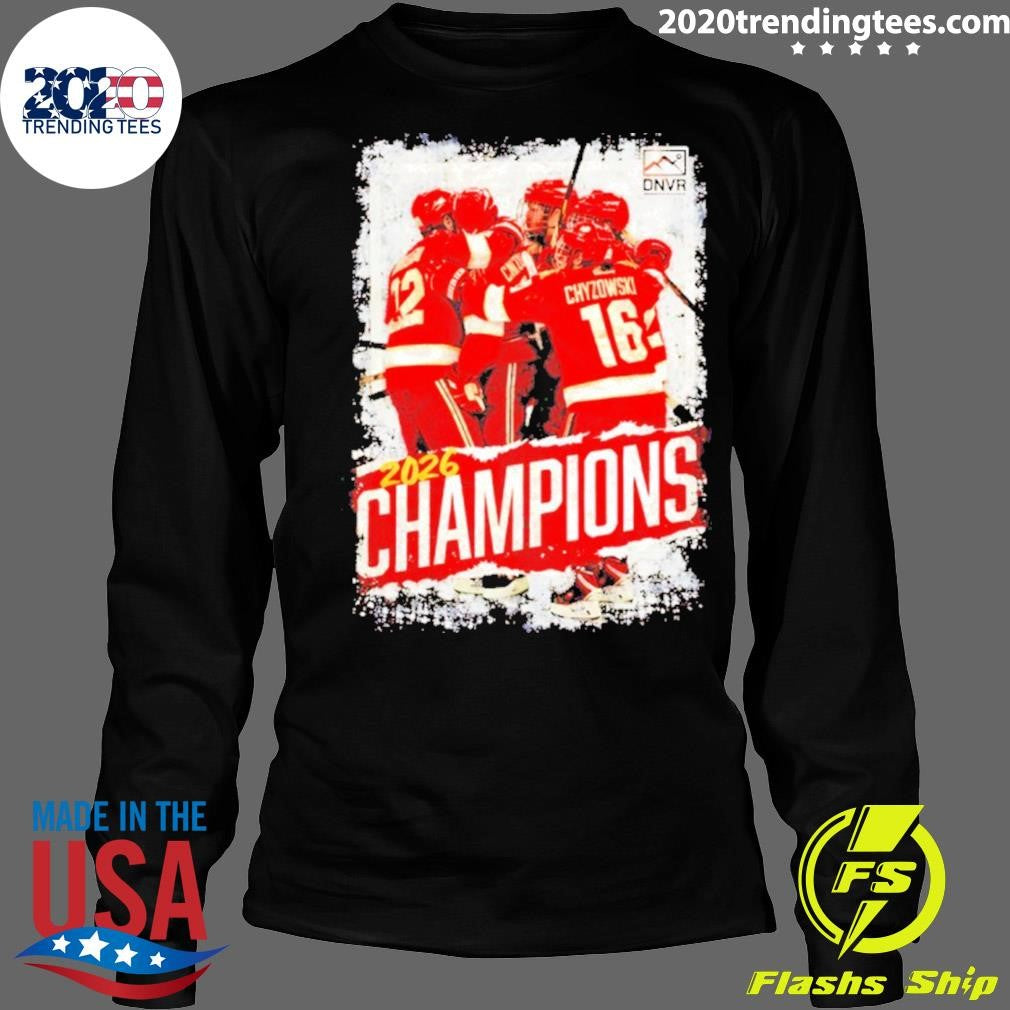 Denver Pioneers Men’s Ice Hockey 10x National Champions Graphic Shirt
