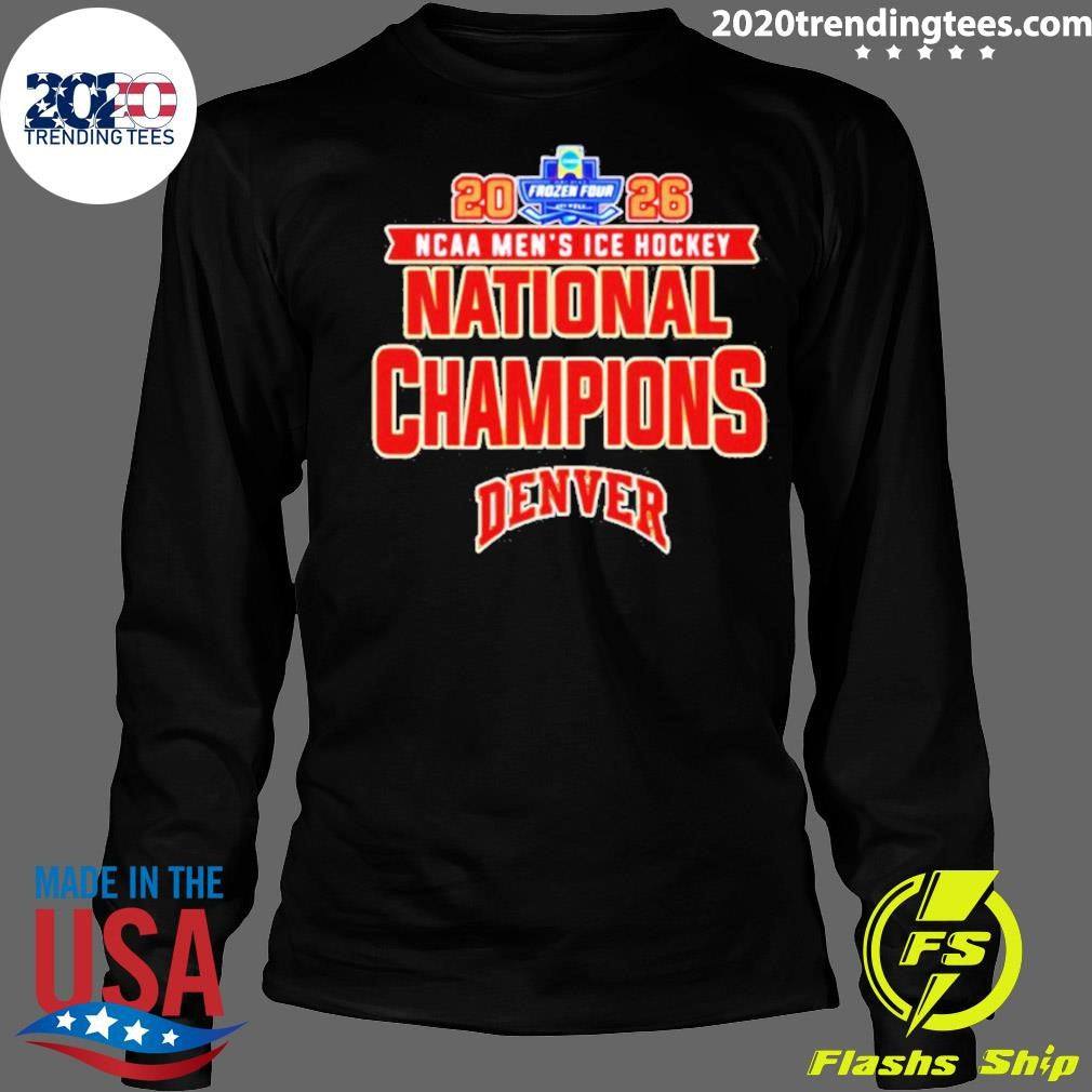 Denver Pioneers Men’s Ice Hockey National Champions ’26 Classic Shirt