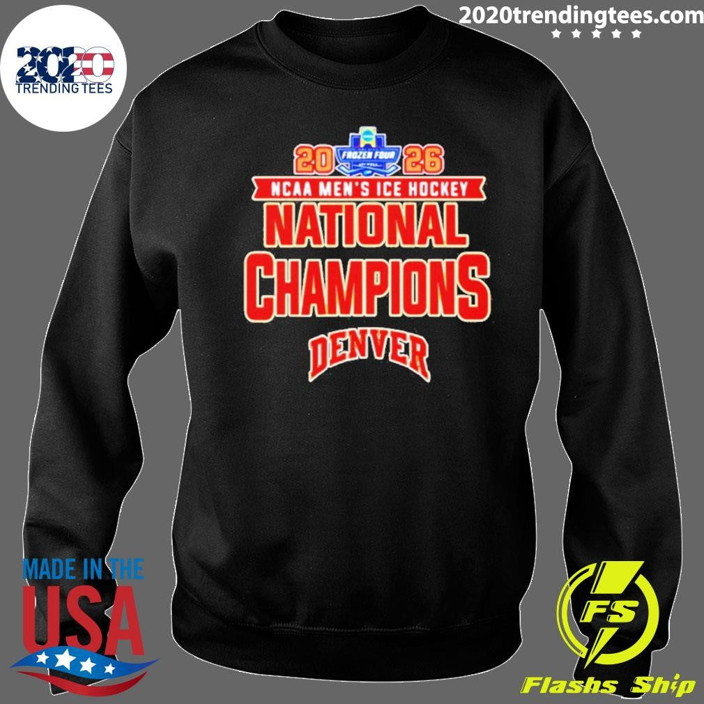 Denver Pioneers Men’s Ice Hockey National Champions ’26 Classic Shirt