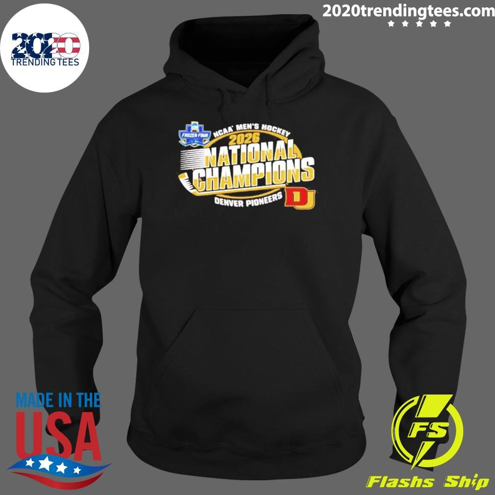 Denver Pioneers Men’s Ice Hockey National Champions ’26 Shirt