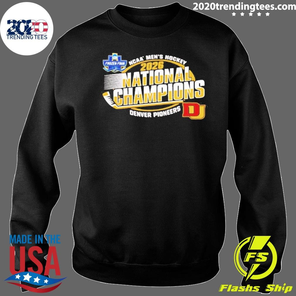 Denver Pioneers Men’s Ice Hockey National Champions ’26 Shirt