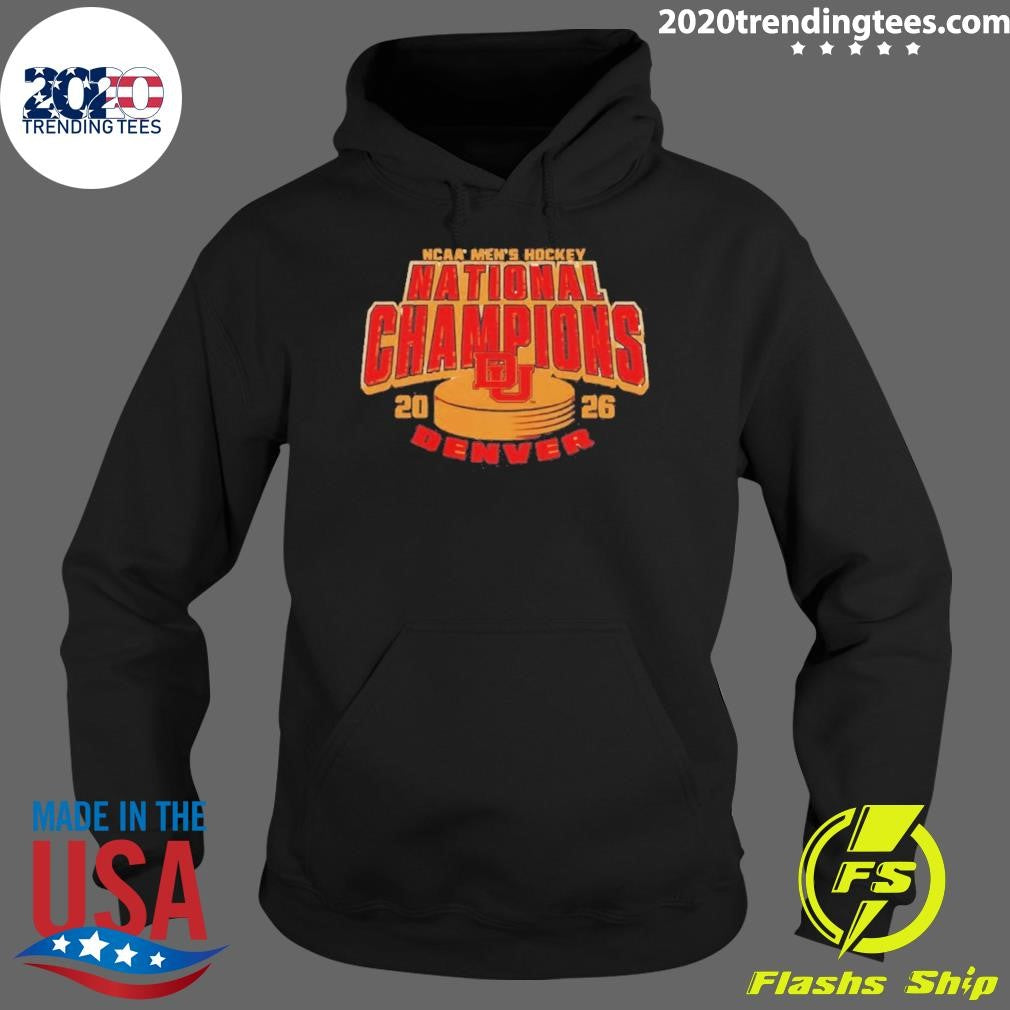 Denver Pioneers Men’s Ice Hockey National Champions ’26 Vintage Shirt