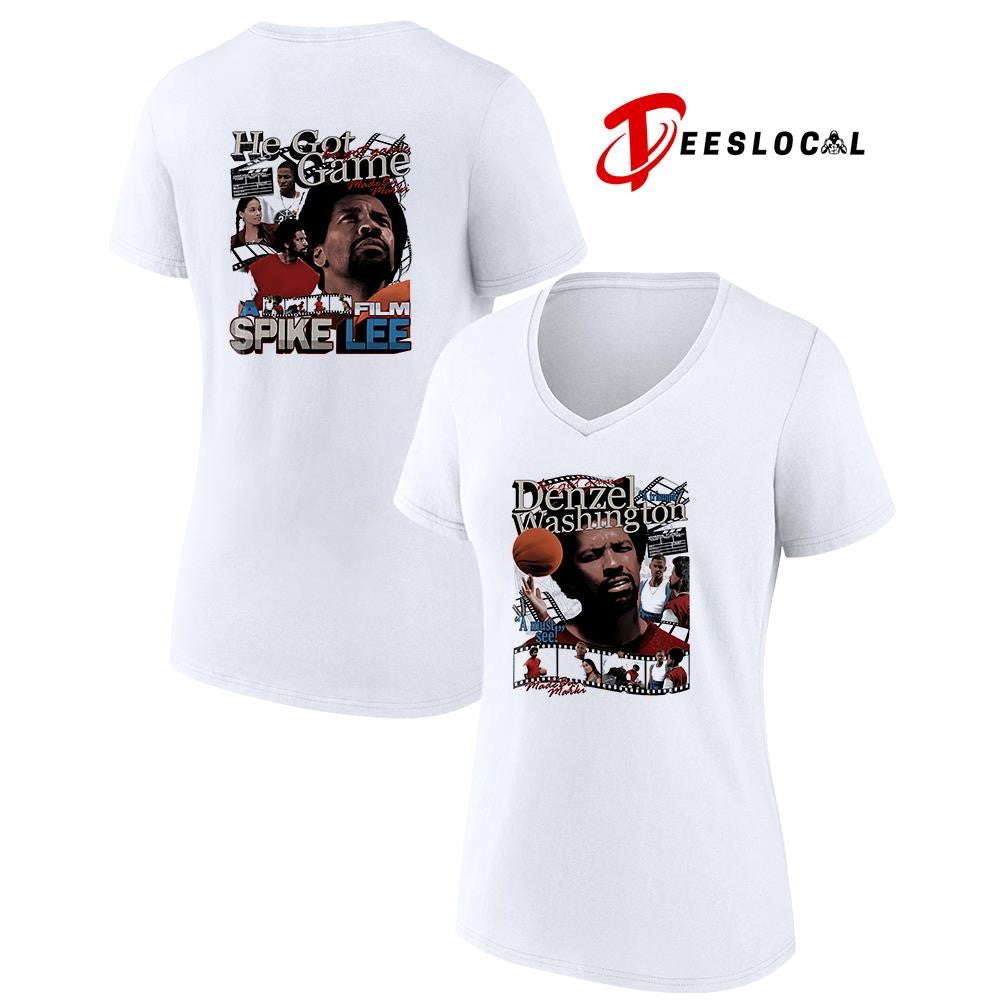 Denzel Washington a triumph a must see he got game shirt