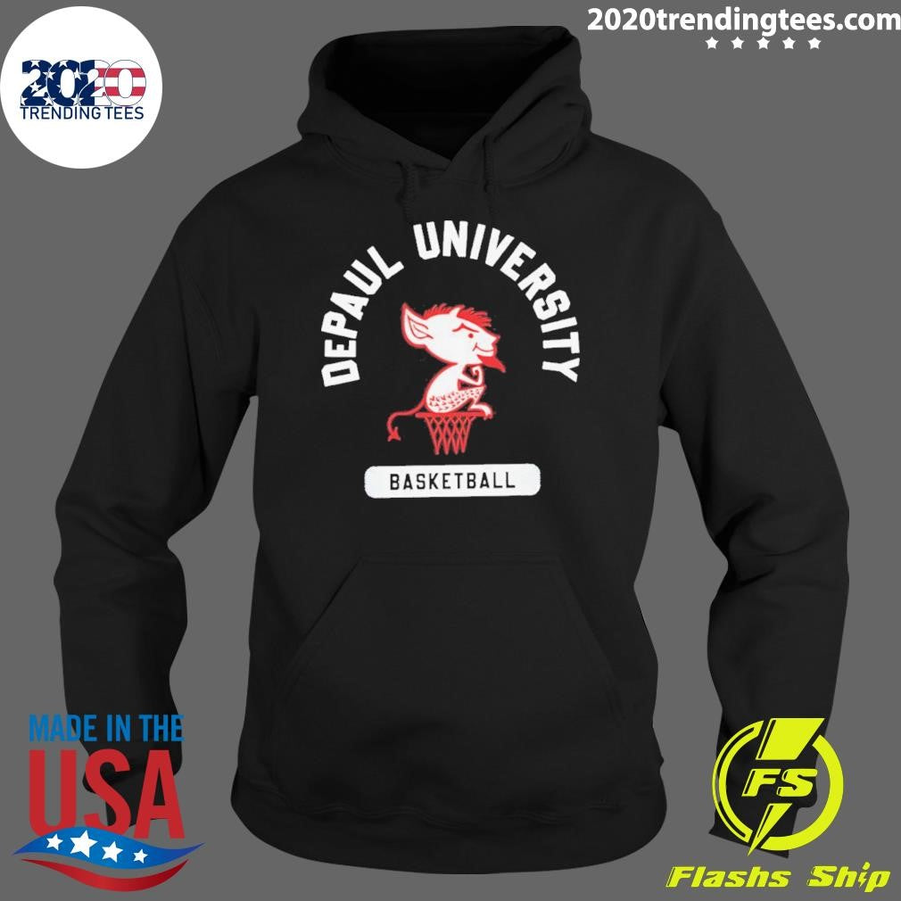Depaul Blue Demons Mascot Basketball Logo Shirt