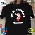 Depaul Blue Demons Mascot Basketball Logo Shirt