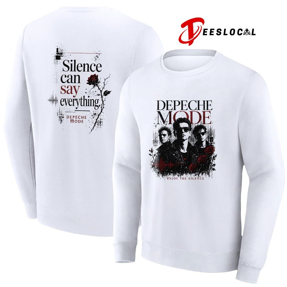 Depeche Mode enjoy the silence silence can say everything shirt