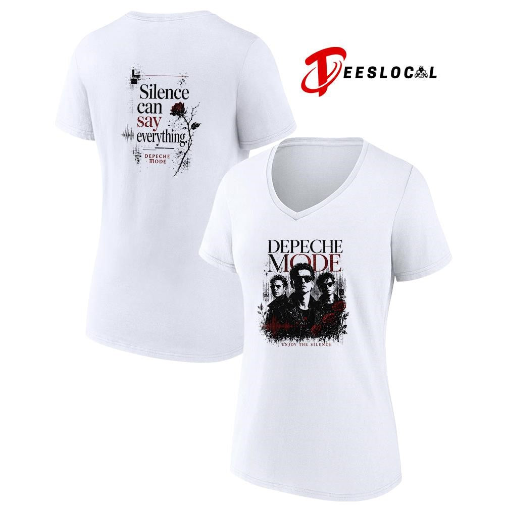 Depeche Mode enjoy the silence silence can say everything shirt