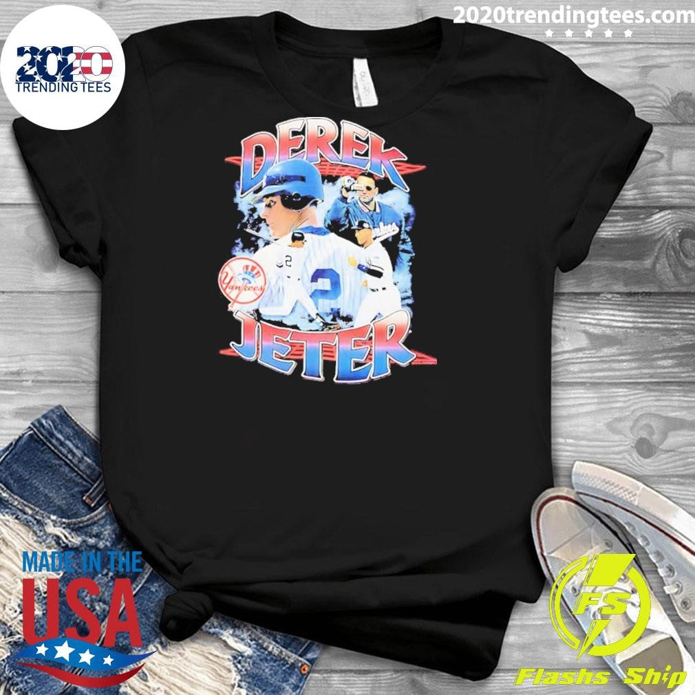 Derek Jeter New York Yankees Legendary Collage Shirt