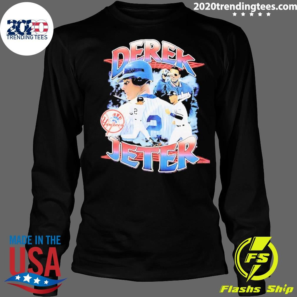 Derek Jeter New York Yankees Legendary Collage Shirt