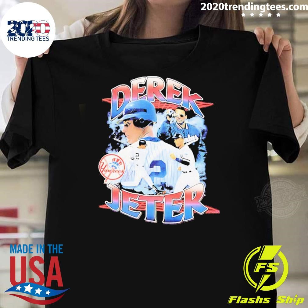 Derek Jeter New York Yankees Legendary Collage Shirt