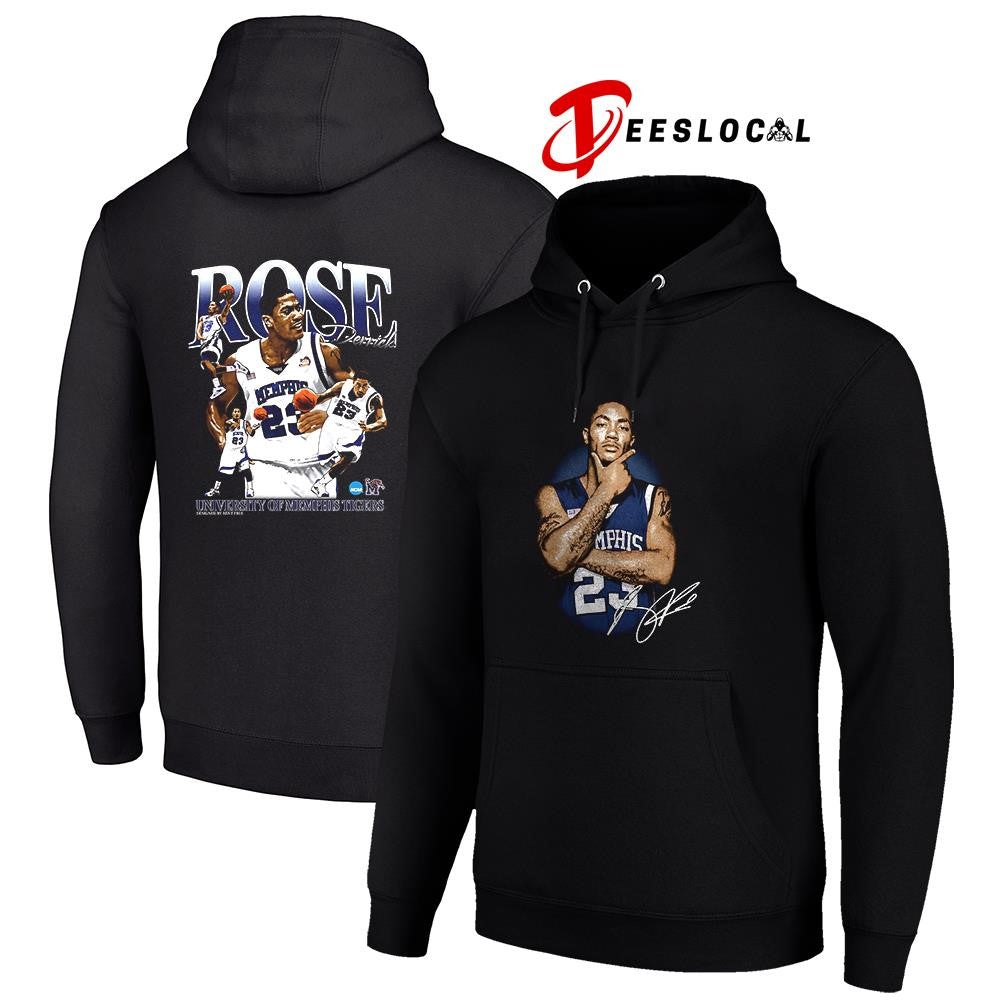 Derrick Rose x University of Memphis Tigers graphic signature shirt