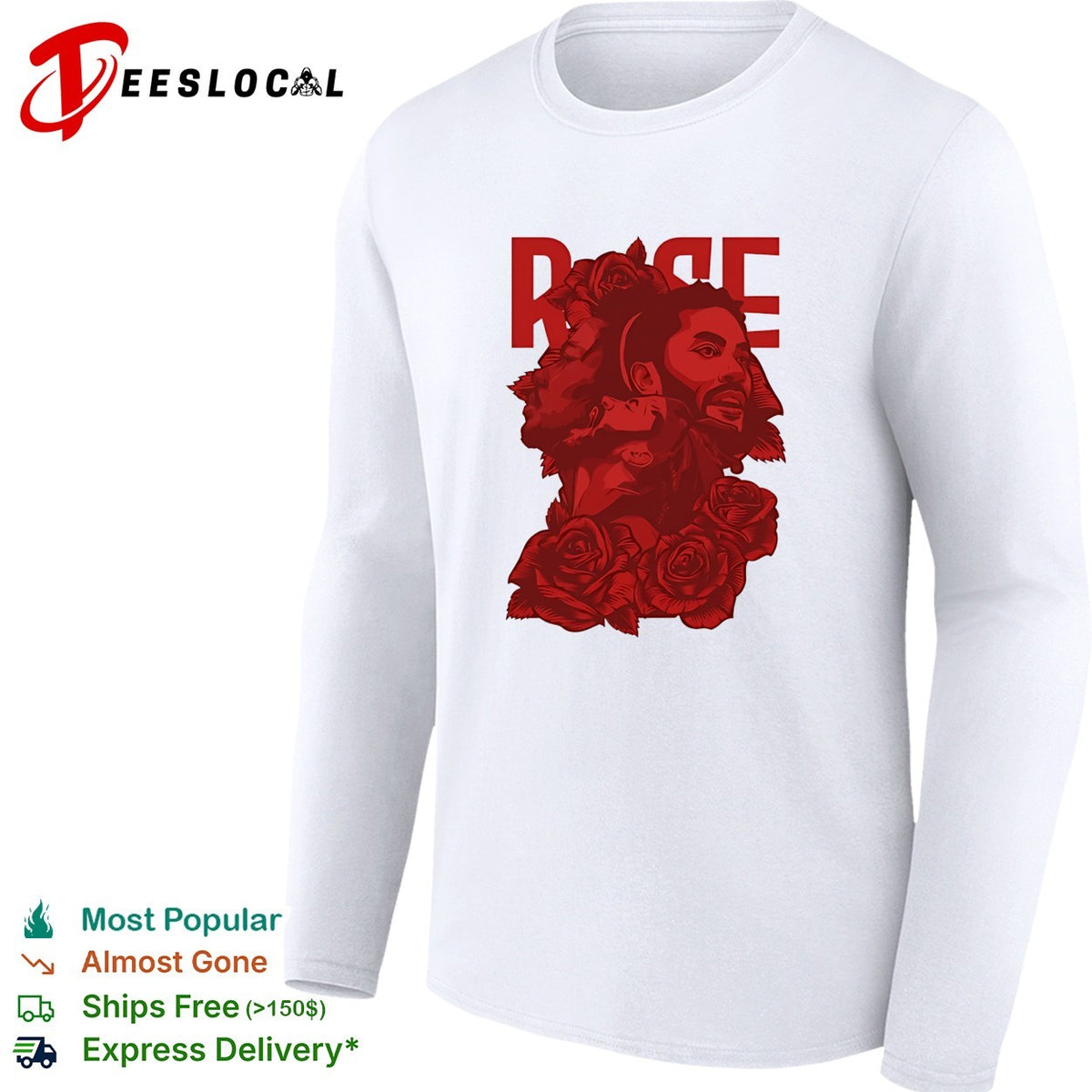 Desease Derrick Rose vintage shirt
