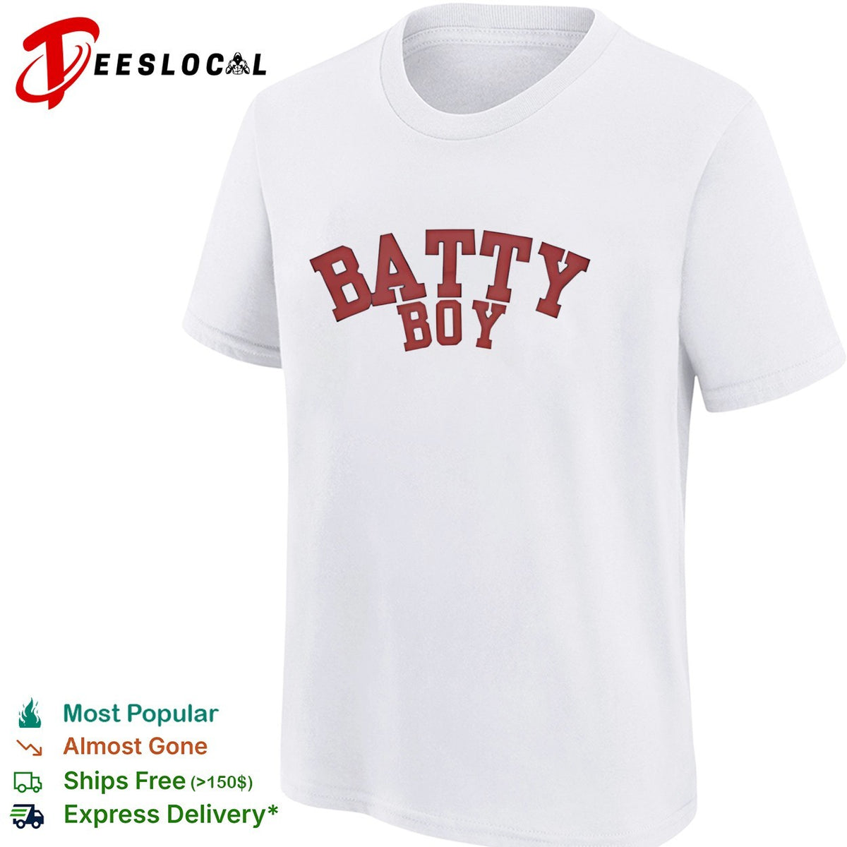 Destin Conrad Batty Boy Pride shirt