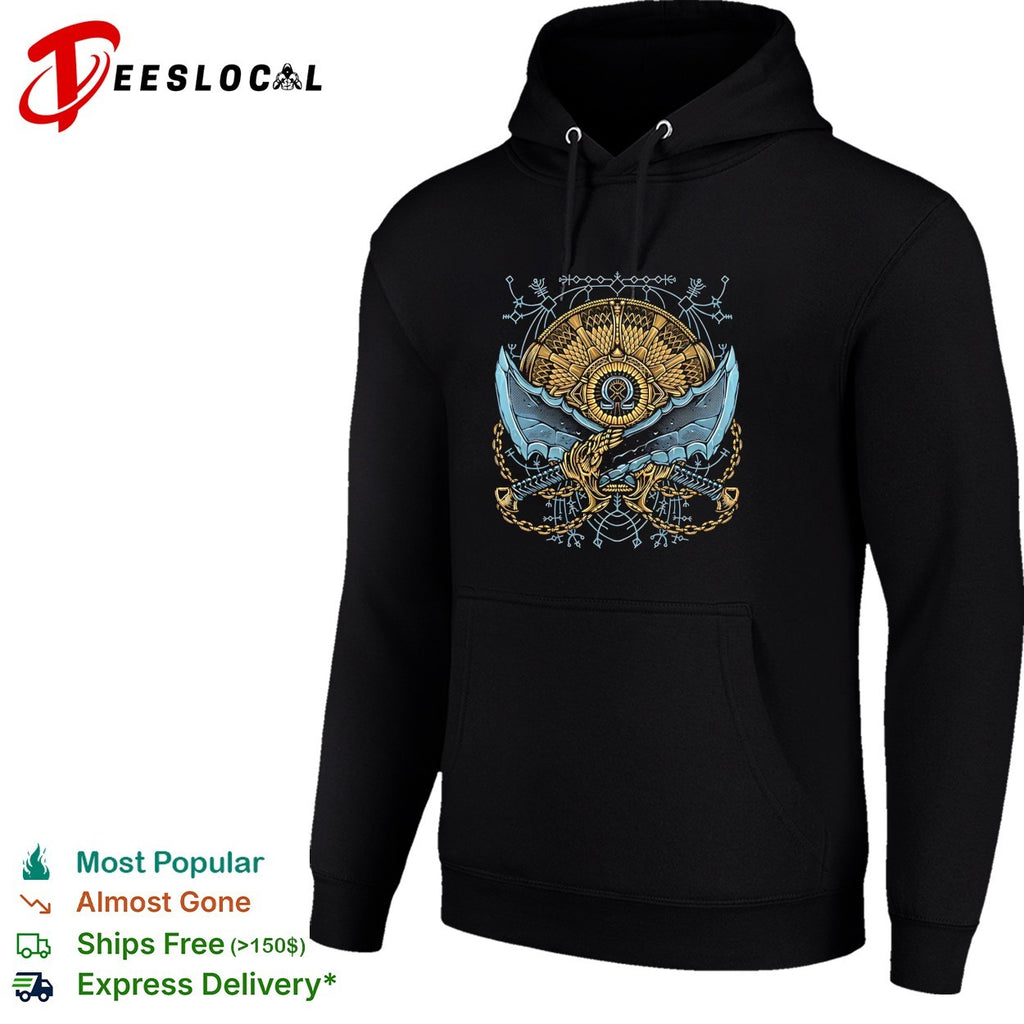 Destiny of the God God of War featuring the Blades of Chaos shirt