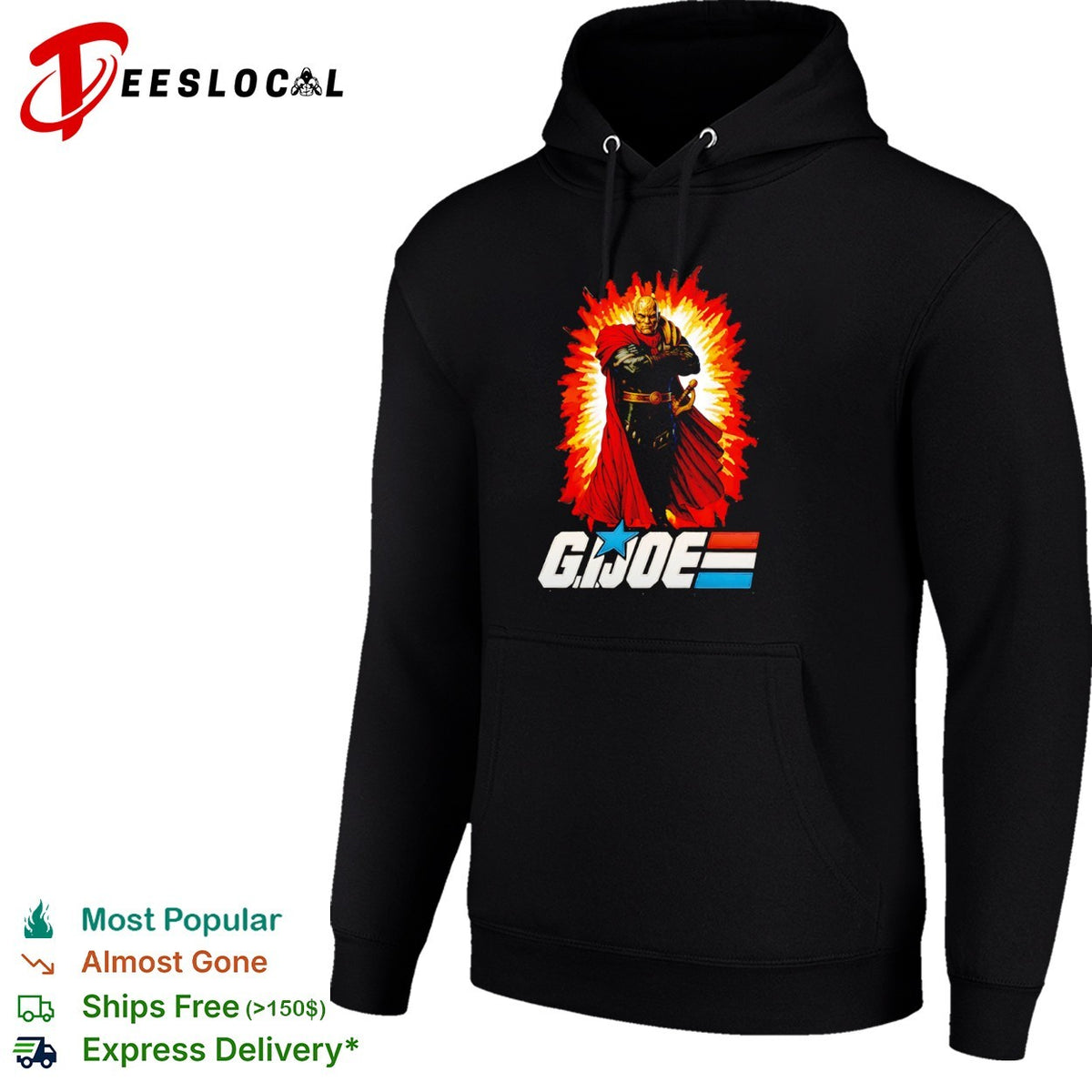 Destro G I Joe Cobra Commander Parody G I Joe A Real American Hero Cobra Command shirt