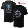 Detroit Lions x Grateful Dead steal your face peace love logo shirt