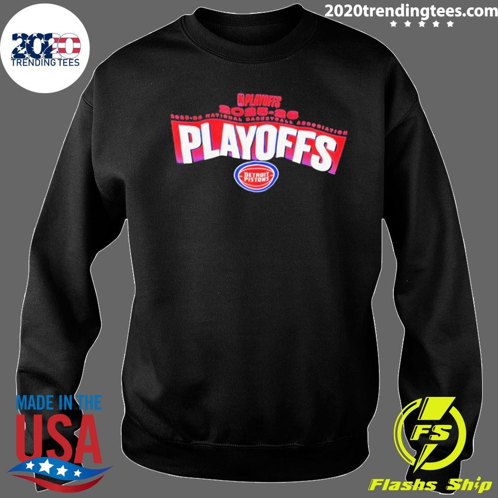 Detroit Pistons 2025-2026 National Basketball Association Playoffs Shirt