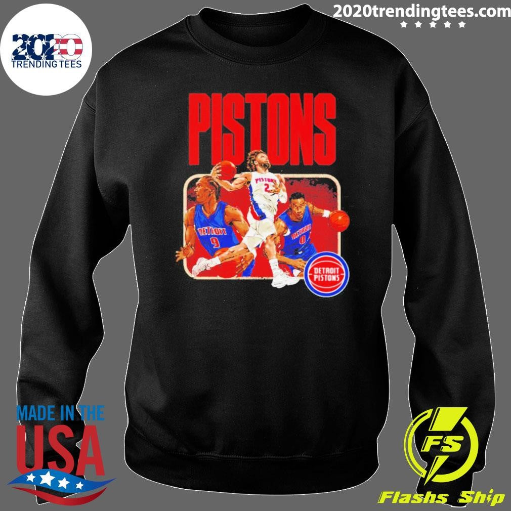 Detroit Pistons 2026 Playoffs Trio Graphic Shirt