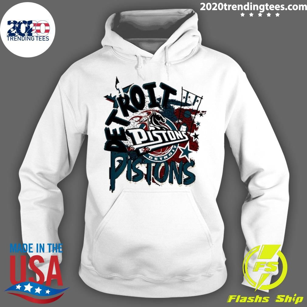 Detroit Pistons Basketball ’41 Hardwood Classics Shirt