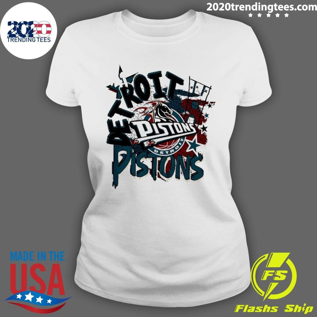 Detroit Pistons Basketball ’41 Hardwood Classics Shirt