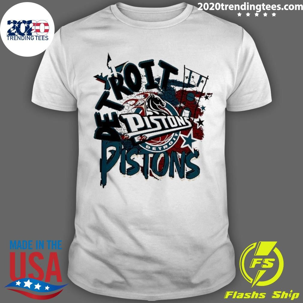 Detroit Pistons Basketball ’41 Hardwood Classics Shirt
