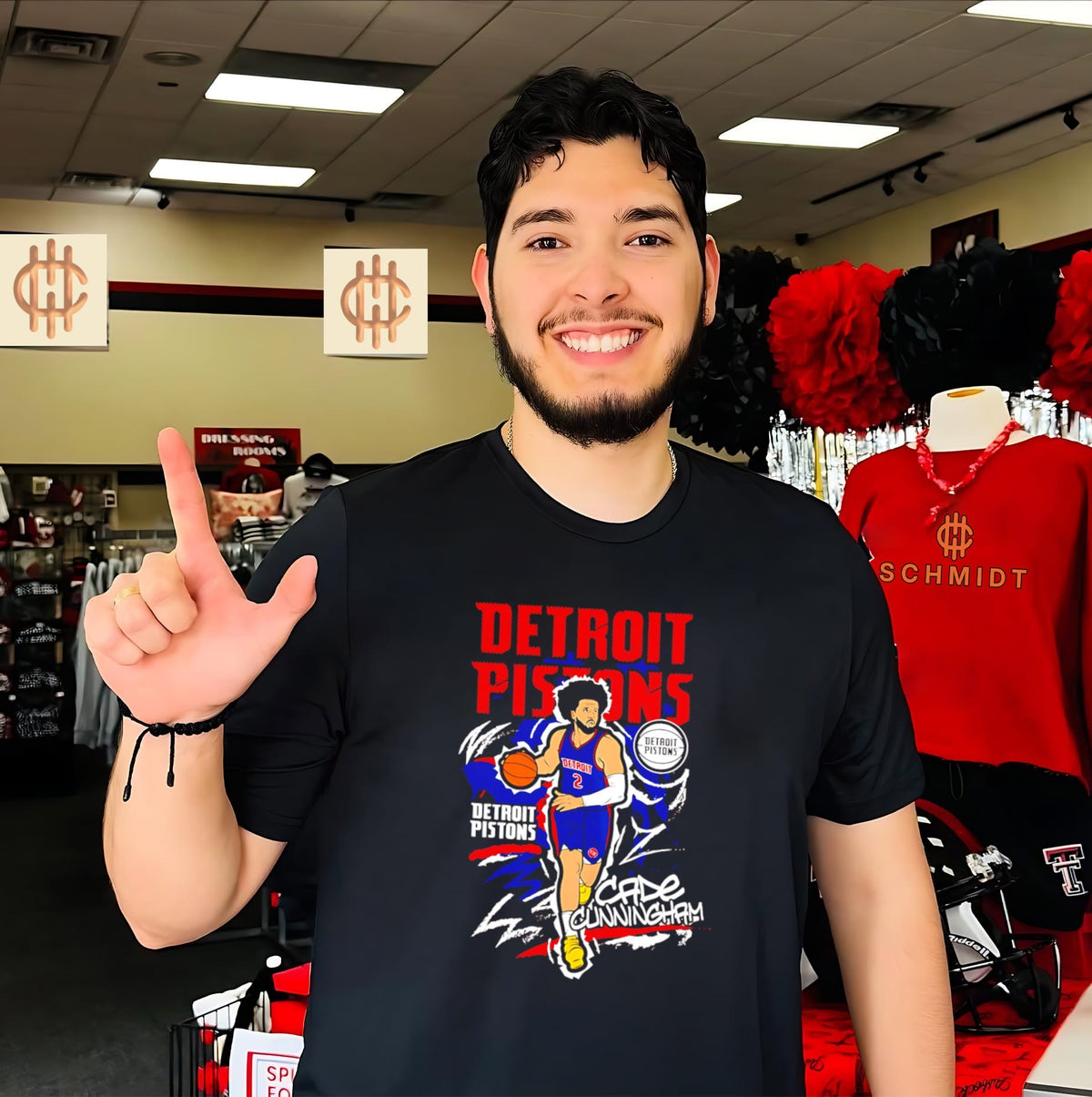 Detroit Pistons Cade Cunningham Chalked Up Player shirt
