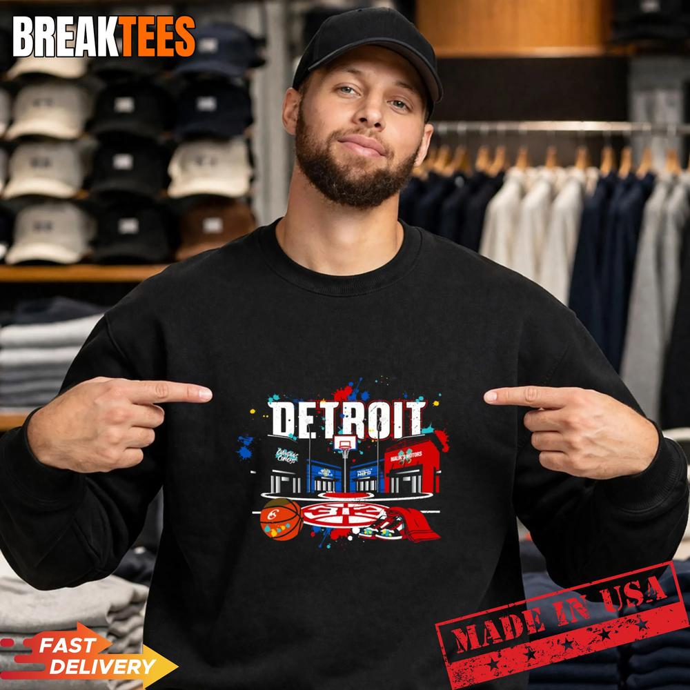 Detroit Pistons City of Hoop Dreams Shirt