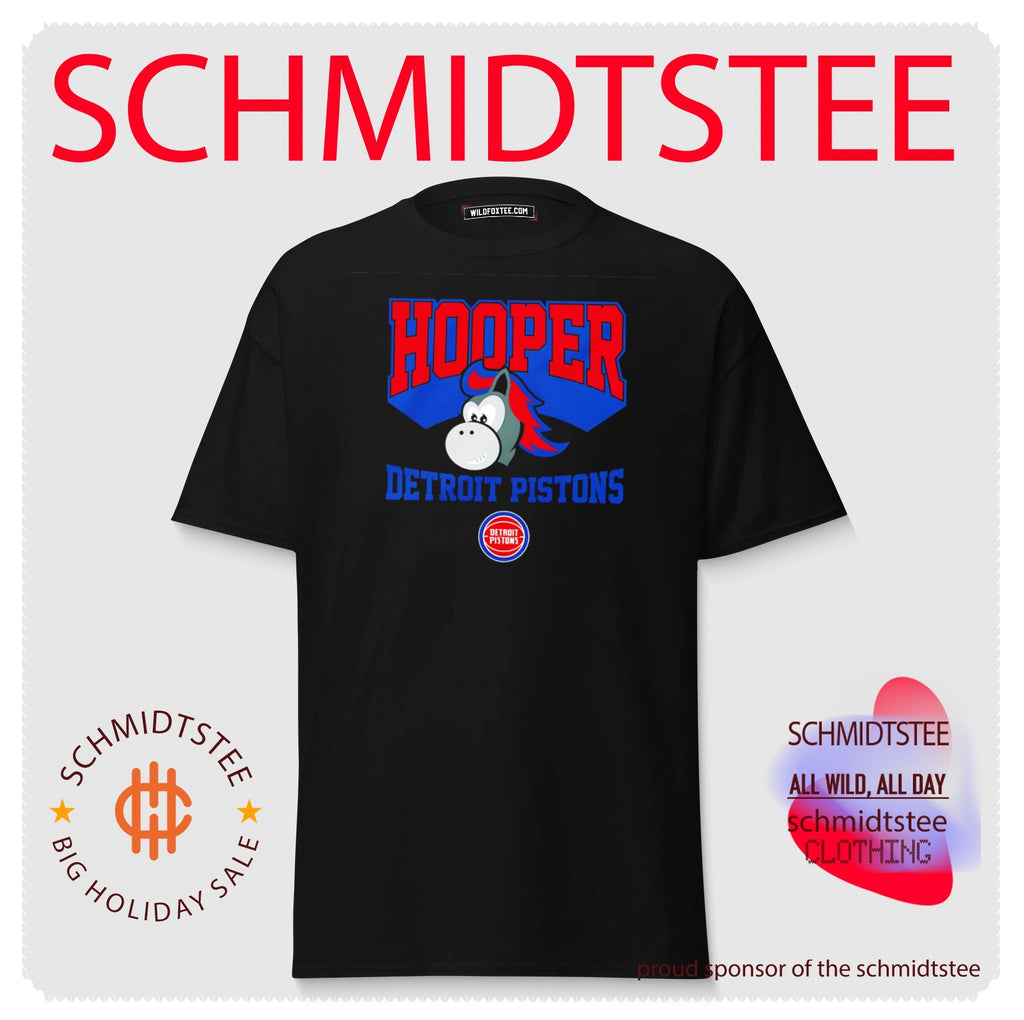 Detroit Pistons Hooper the mascot vintage shirt