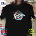 Detroit Pistons Mitchell & Ness Hardwood Shirt
