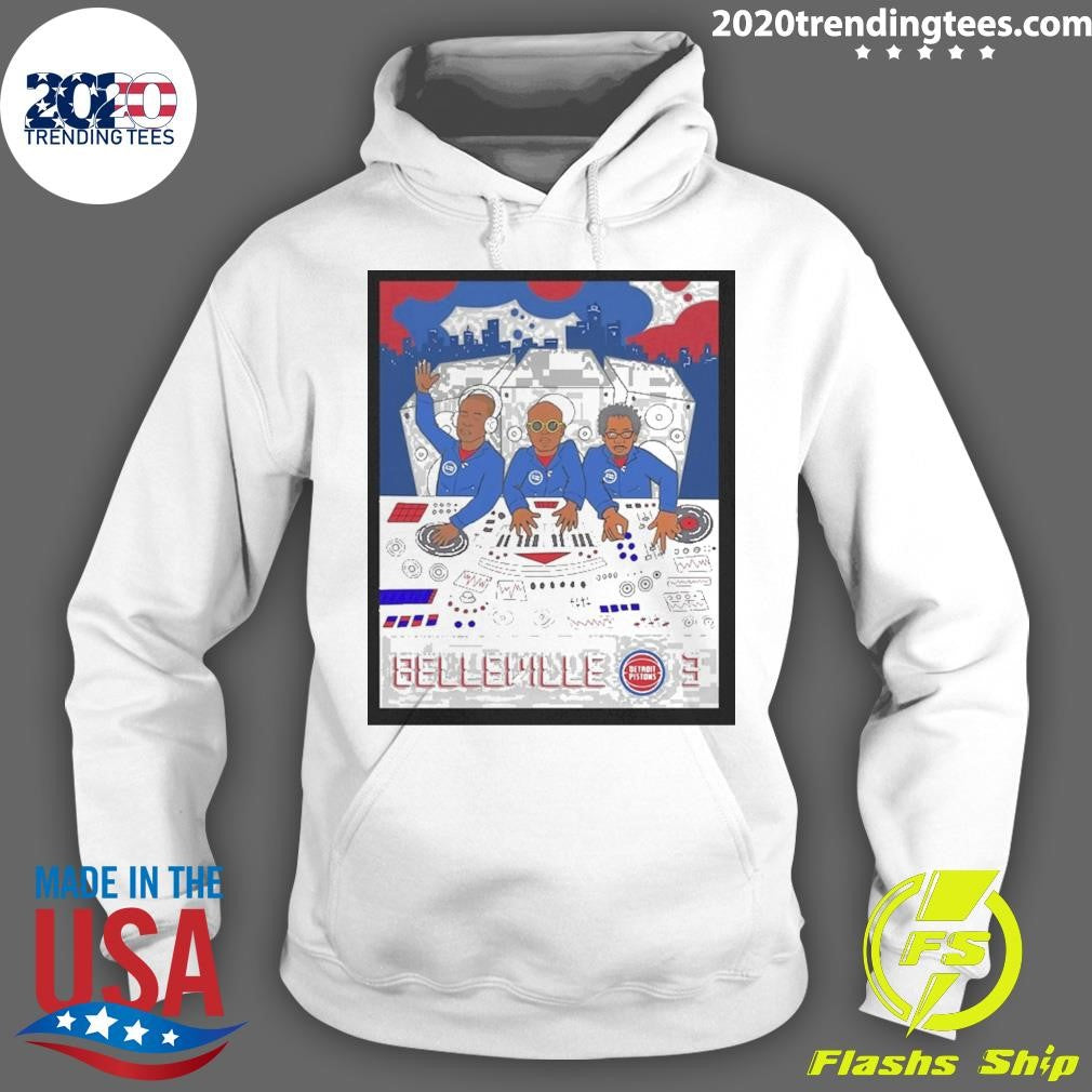 Detroit Pistons The Belleville Three Shirt
