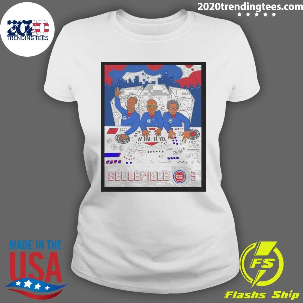 Detroit Pistons The Belleville Three Shirt