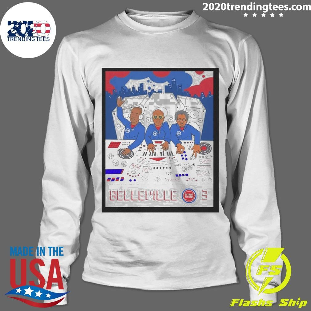 Detroit Pistons The Belleville Three Shirt