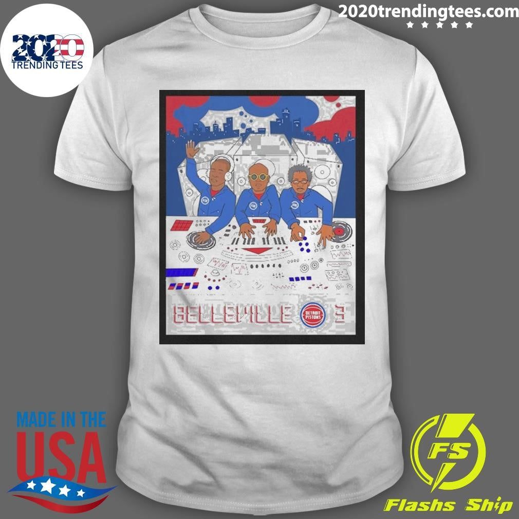 Detroit Pistons The Belleville Three Shirt