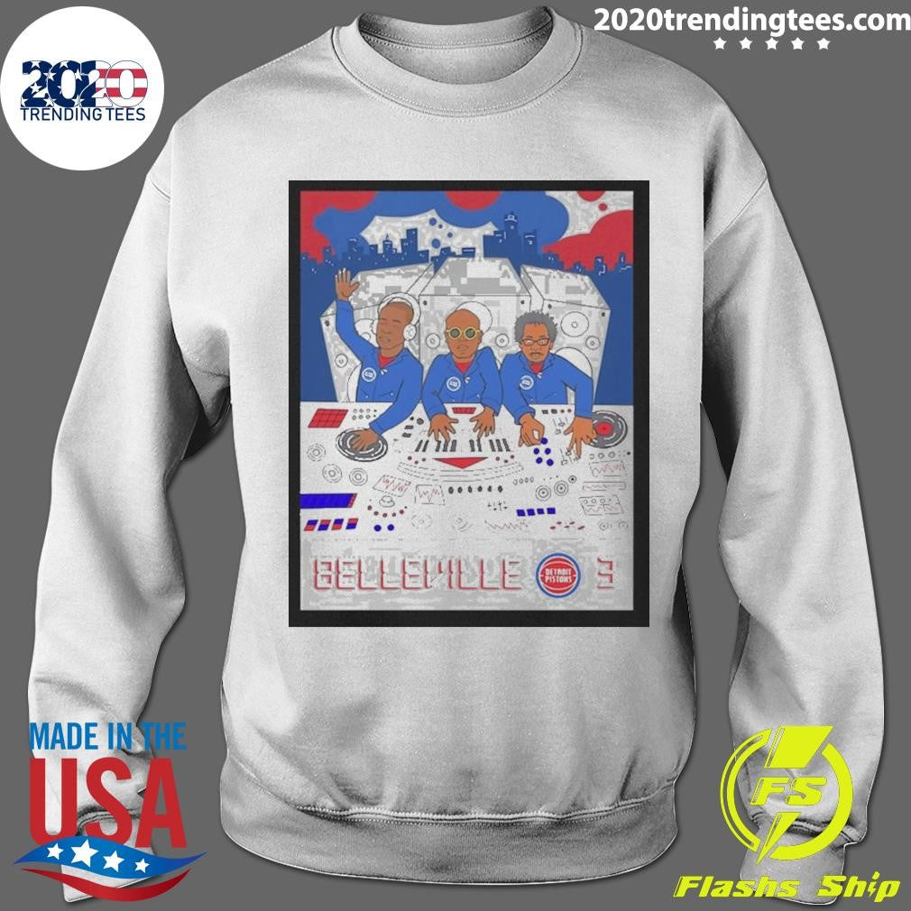 Detroit Pistons The Belleville Three Shirt