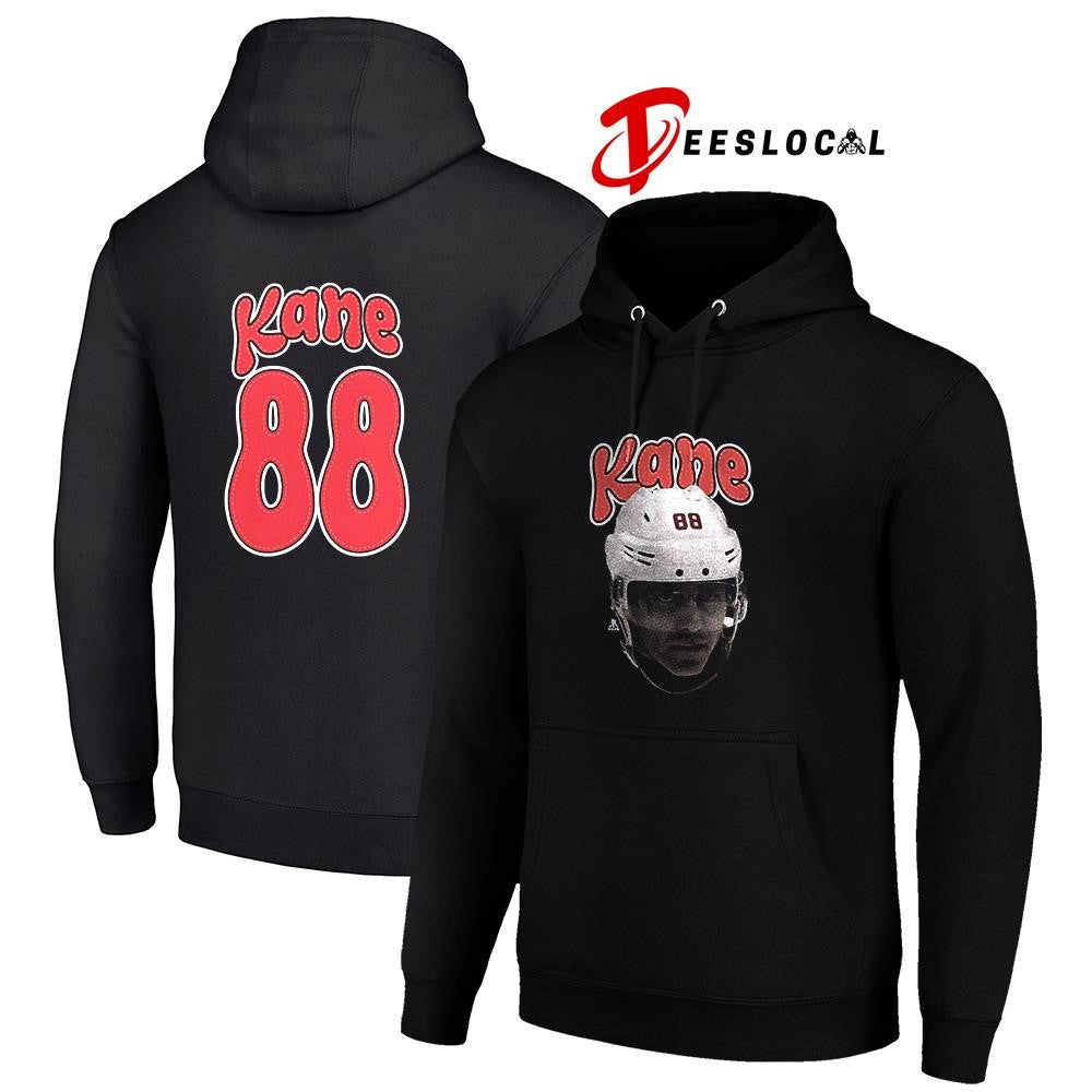 Detroit Red Wings Patrick Kane portrait name and number shirt