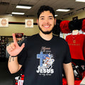 Detroit Tiger in my veins Jesus in my heart shirt