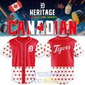 Detroit Tigers 2026 Canadian Heritage Baseball Jersey