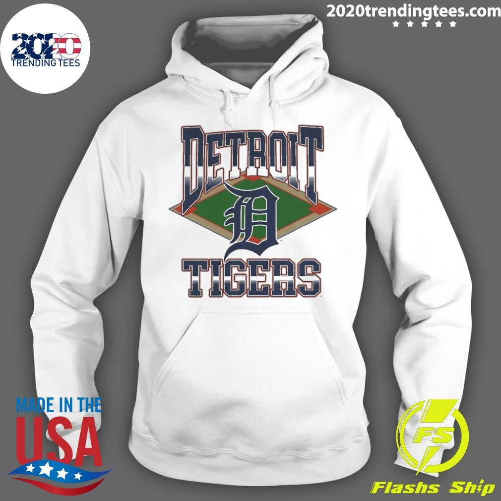 Detroit Tigers Baseball Field Diamond Shirt