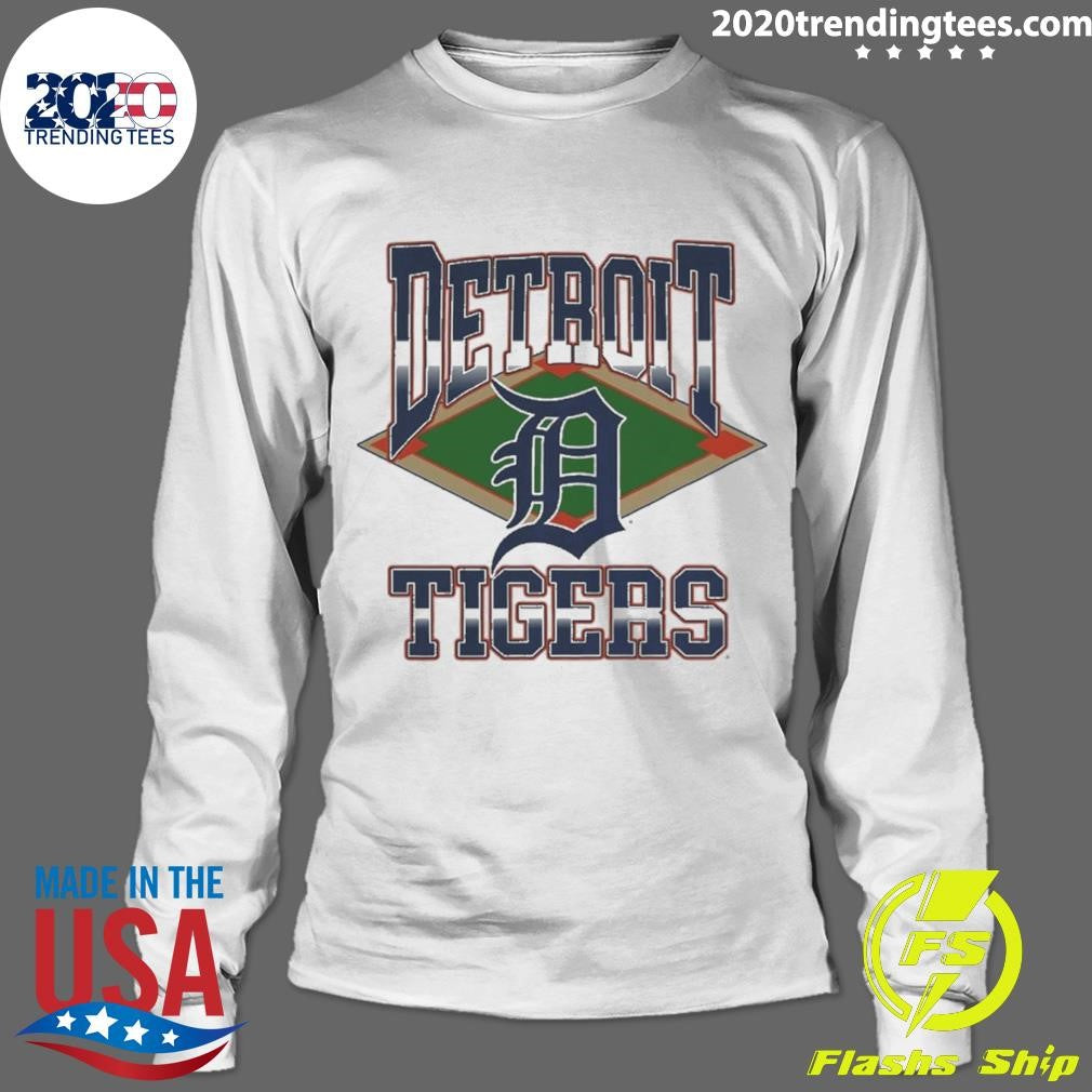 Detroit Tigers Baseball Field Diamond Shirt