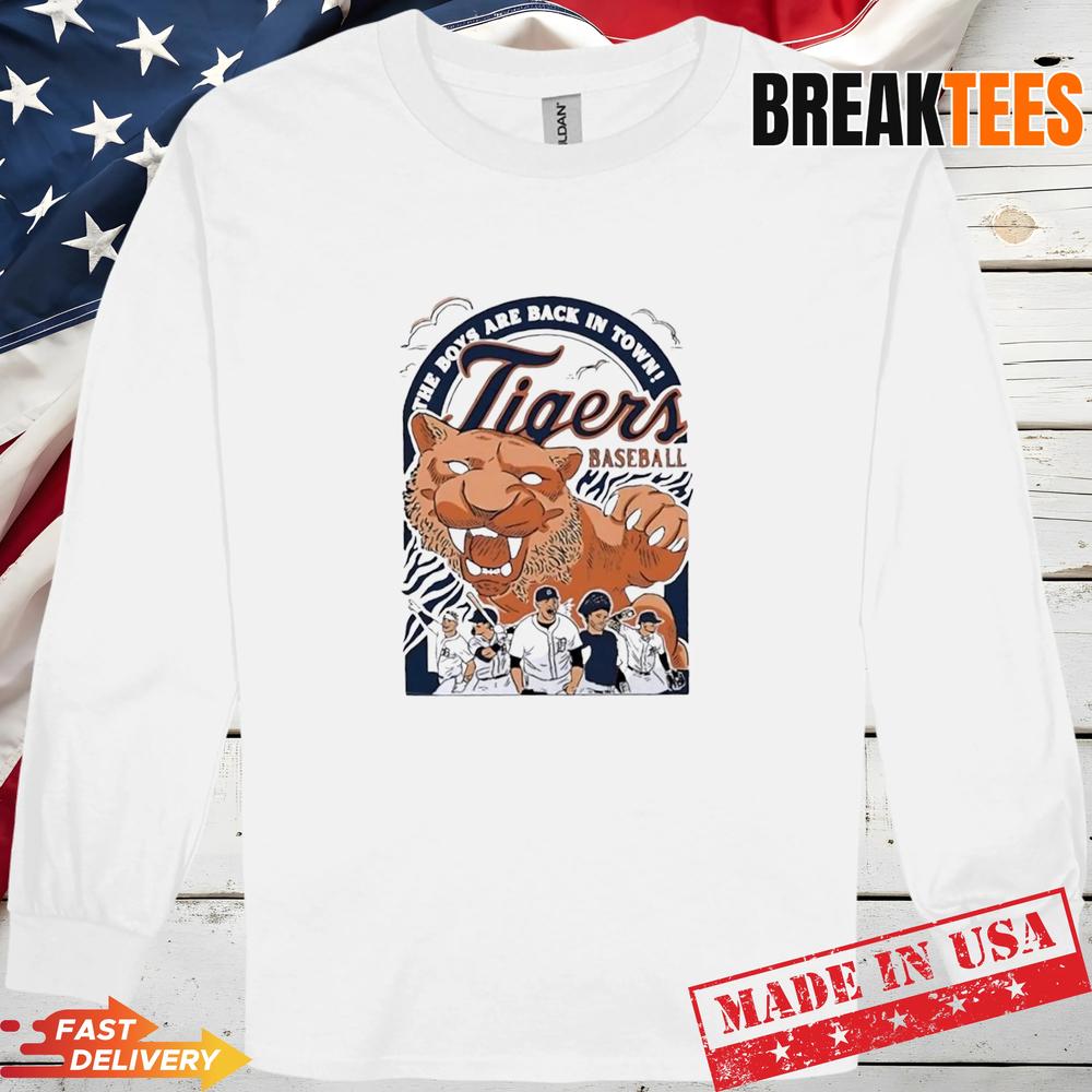 Detroit Tigers The boys are back in town T-Shirt
