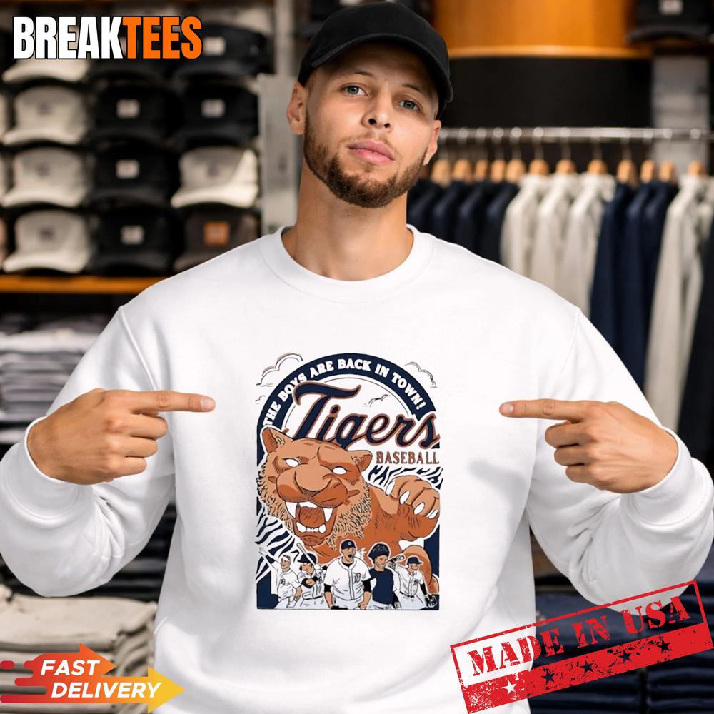 Detroit Tigers The boys are back in town T-Shirt