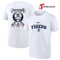 Detroit Tigers x Grateful Dead bear mascot shirt