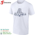 Devils Tower Wyoming National Monument Bison Nature Outdoors Landscape shirt