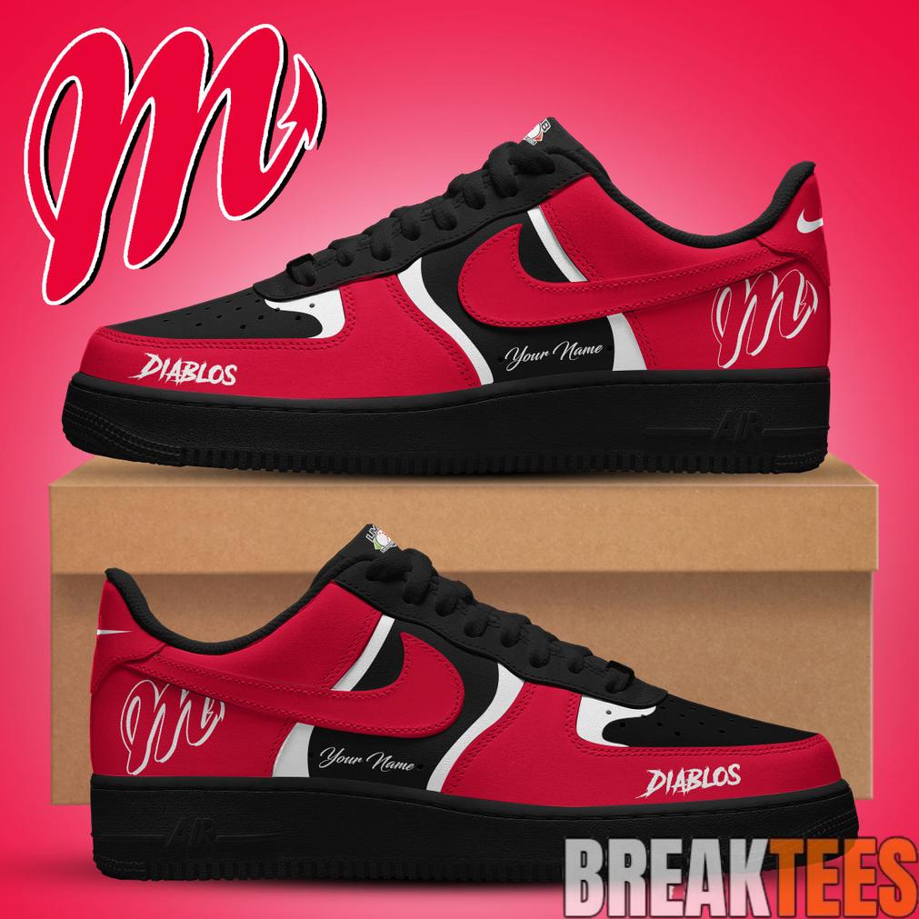 Diablos Rojos del México Custom Air Force 1 Shoes