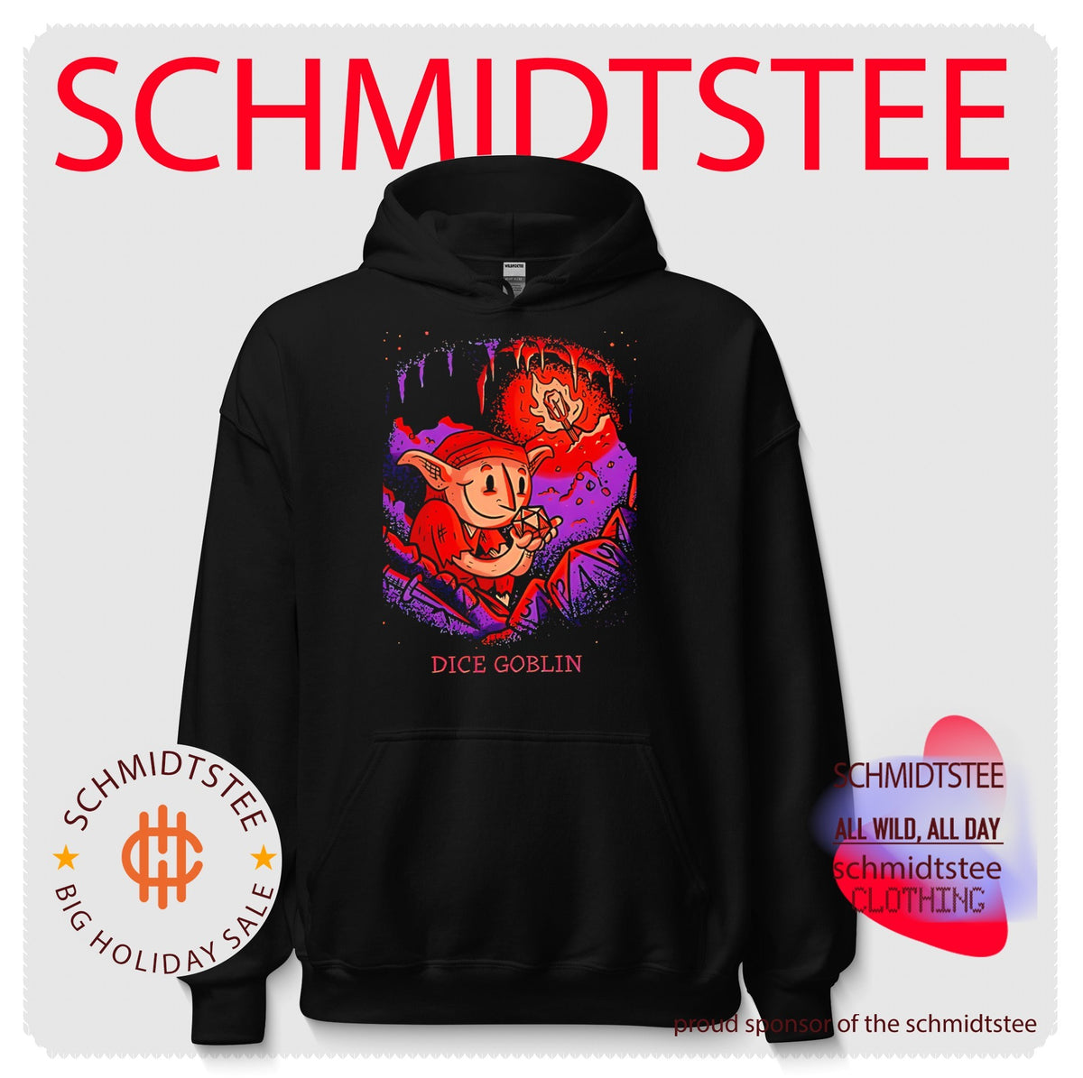 Dice Goblin illustration shirt