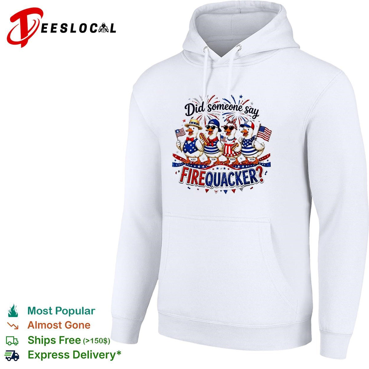 Did someone say firequacker ducks 4th of July humor shirt