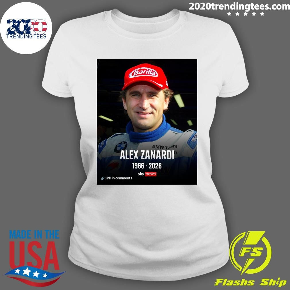 Die Sportwelt Trauert Um Ein Ganz Großes Vorbild Ruhe In Frieden Alex Zanardi 1966-2026 Shirt