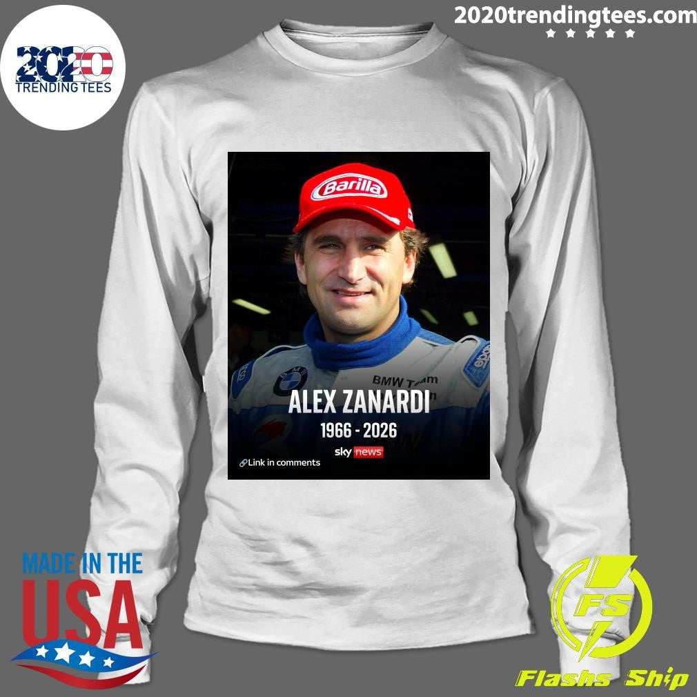 Die Sportwelt Trauert Um Ein Ganz Großes Vorbild Ruhe In Frieden Alex Zanardi 1966-2026 Shirt